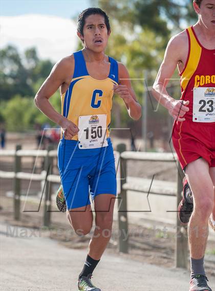 Thumbnail 2 in CIF SS Cross Country Championships (Boys D1) photogallery.