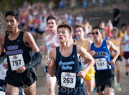 Thumbnail 1 in CIF SS Cross Country Championships (Boys D1) photogallery.