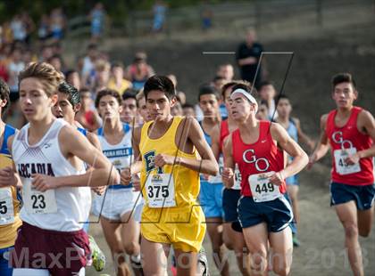 Thumbnail 3 in CIF SS Cross Country Championships (Boys D1) photogallery.