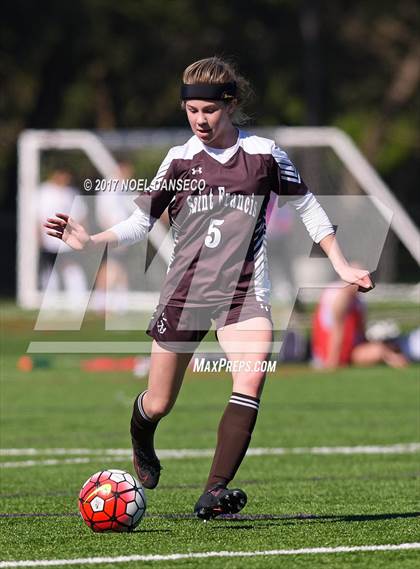 Thumbnail 3 in Sacred Heart Cathedral Preparatory vs. Saint Francis photogallery.