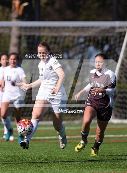 Thumbnail 1 in Sacred Heart Cathedral Preparatory vs. Saint Francis photogallery.