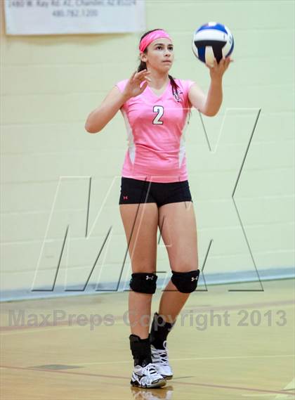 Thumbnail 2 in Yuma Catholic @ Tempe Prep photogallery.