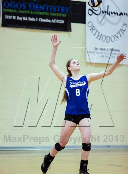 Thumbnail 3 in Yuma Catholic @ Tempe Prep photogallery.