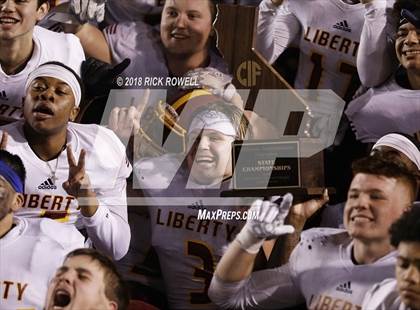 Thumbnail 2 in Sierra Canyon vs Liberty (CIF Division 1A Championship) photogallery.