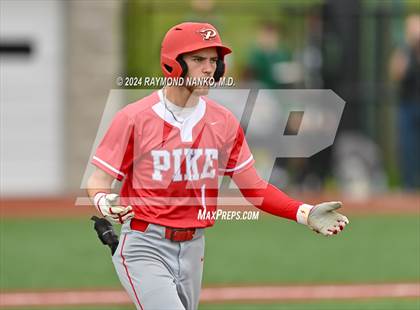 Thumbnail 2 in Pike vs. Lawrence North (IHSAA 4A Section 10 Semifinal) photogallery.