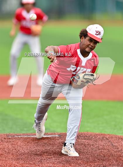 Thumbnail 2 in Pike vs. Lawrence North (IHSAA 4A Section 10 Semifinal) photogallery.