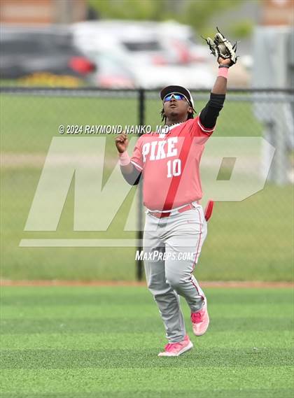 Thumbnail 3 in Pike vs. Lawrence North (IHSAA 4A Section 10 Semifinal) photogallery.