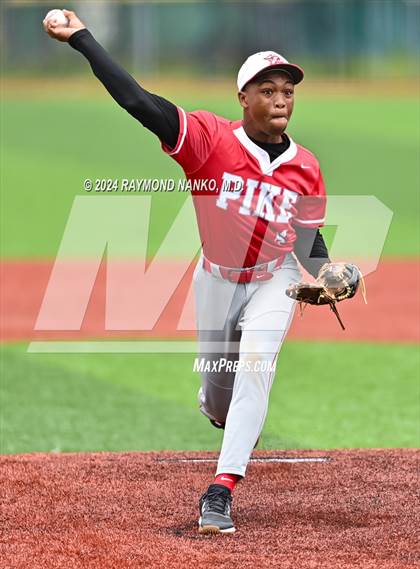 Thumbnail 2 in Pike vs. Lawrence North (IHSAA 4A Section 10 Semifinal) photogallery.