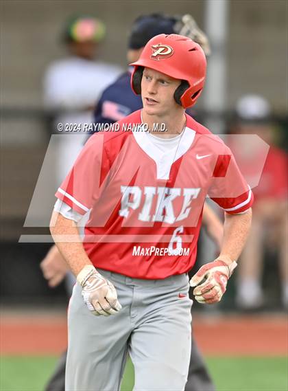 Thumbnail 3 in Pike vs. Lawrence North (IHSAA 4A Section 10 Semifinal) photogallery.