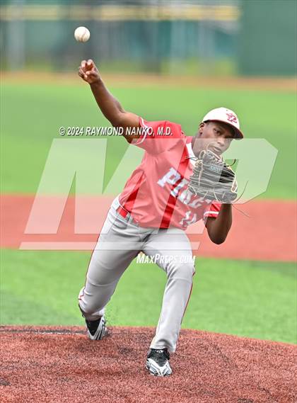 Thumbnail 3 in Pike vs. Lawrence North (IHSAA 4A Section 10 Semifinal) photogallery.
