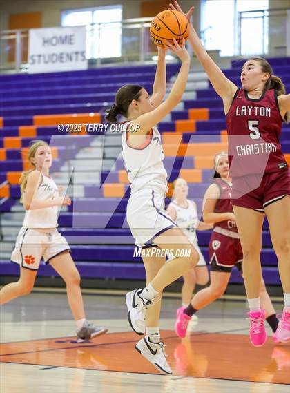 Thumbnail 2 in JV: Layton Christian Academy @ Brighton photogallery.