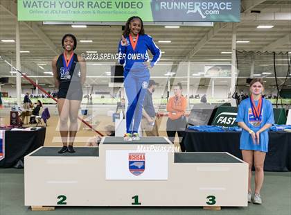 Thumbnail 2 in NCHSAA 1A/2A Indoor Finals (Awards) photogallery.