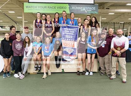 Thumbnail 3 in NCHSAA 1A/2A Indoor Finals (Awards) photogallery.