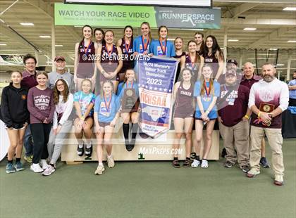 Thumbnail 1 in NCHSAA 1A/2A Indoor Finals (Awards) photogallery.