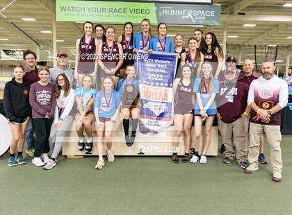 Thumbnail 1 in NCHSAA 1A/2A Indoor Finals (Awards) photogallery.