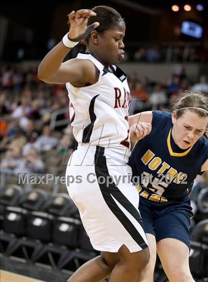 Thumbnail 2 in Ryle vs. Notre Dame Academy (2012 9th Region Girls Basketball Tournament) photogallery.