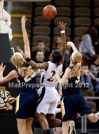 Thumbnail 2 in Ryle vs. Notre Dame Academy (2012 9th Region Girls Basketball Tournament) photogallery.
