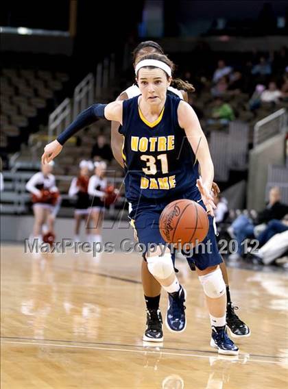 Thumbnail 2 in Ryle vs. Notre Dame Academy (2012 9th Region Girls Basketball Tournament) photogallery.