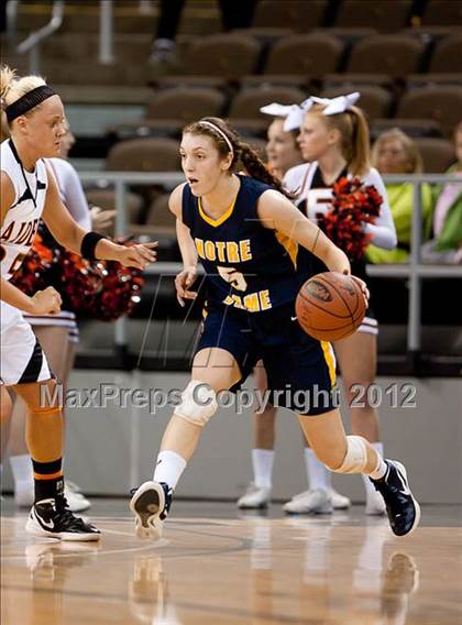 Thumbnail 1 in Ryle vs. Notre Dame Academy (2012 9th Region Girls Basketball Tournament) photogallery.