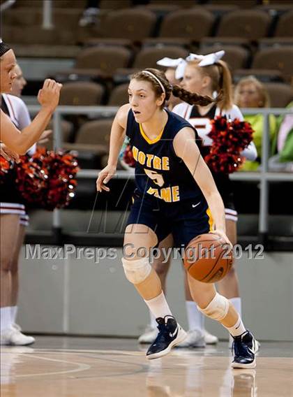 Thumbnail 3 in Ryle vs. Notre Dame Academy (2012 9th Region Girls Basketball Tournament) photogallery.
