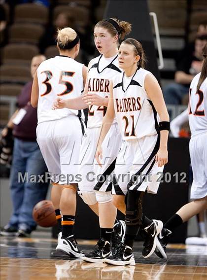 Thumbnail 2 in Ryle vs. Notre Dame Academy (2012 9th Region Girls Basketball Tournament) photogallery.