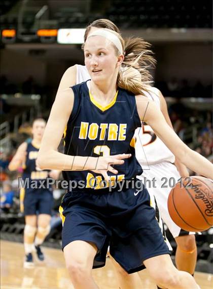 Thumbnail 2 in Ryle vs. Notre Dame Academy (2012 9th Region Girls Basketball Tournament) photogallery.