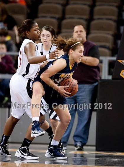 Thumbnail 2 in Ryle vs. Notre Dame Academy (2012 9th Region Girls Basketball Tournament) photogallery.