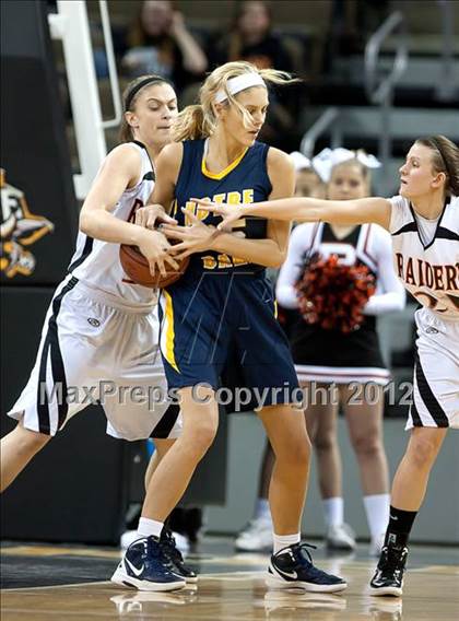 Thumbnail 1 in Ryle vs. Notre Dame Academy (2012 9th Region Girls Basketball Tournament) photogallery.