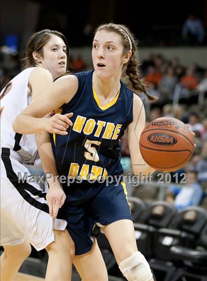 Thumbnail 2 in Ryle vs. Notre Dame Academy (2012 9th Region Girls Basketball Tournament) photogallery.
