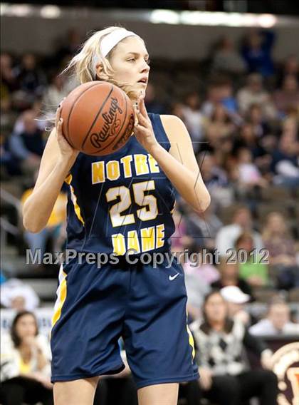 Thumbnail 1 in Ryle vs. Notre Dame Academy (2012 9th Region Girls Basketball Tournament) photogallery.