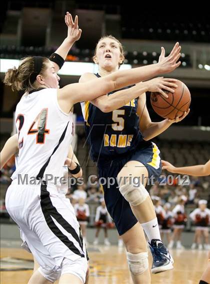 Thumbnail 1 in Ryle vs. Notre Dame Academy (2012 9th Region Girls Basketball Tournament) photogallery.