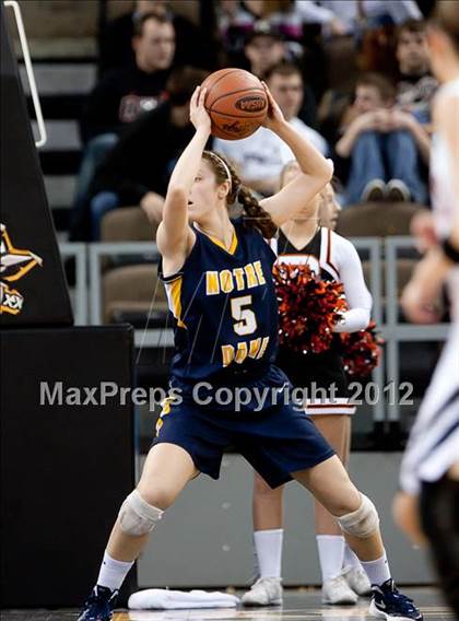Thumbnail 1 in Ryle vs. Notre Dame Academy (2012 9th Region Girls Basketball Tournament) photogallery.