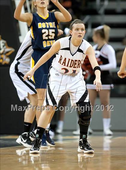 Thumbnail 1 in Ryle vs. Notre Dame Academy (2012 9th Region Girls Basketball Tournament) photogallery.