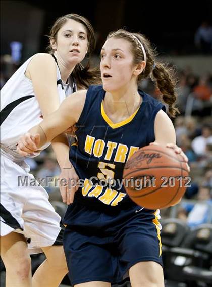Thumbnail 3 in Ryle vs. Notre Dame Academy (2012 9th Region Girls Basketball Tournament) photogallery.
