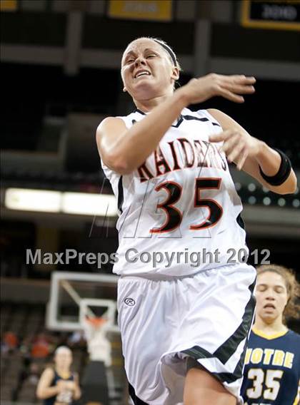 Thumbnail 3 in Ryle vs. Notre Dame Academy (2012 9th Region Girls Basketball Tournament) photogallery.