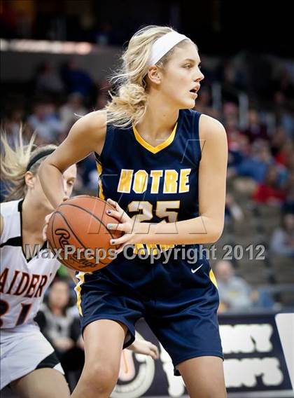 Thumbnail 1 in Ryle vs. Notre Dame Academy (2012 9th Region Girls Basketball Tournament) photogallery.