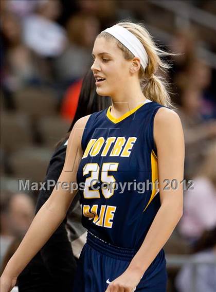 Thumbnail 3 in Ryle vs. Notre Dame Academy (2012 9th Region Girls Basketball Tournament) photogallery.
