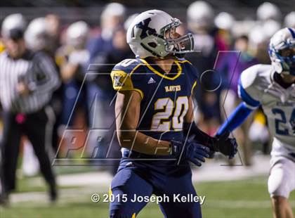 Thumbnail 1 in Attleboro @ Xaverian Brothers (MIAA Division 1 South Quarterfinal) photogallery.