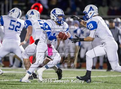 Thumbnail 3 in Attleboro @ Xaverian Brothers (MIAA Division 1 South Quarterfinal) photogallery.