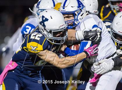 Thumbnail 3 in Attleboro @ Xaverian Brothers (MIAA Division 1 South Quarterfinal) photogallery.