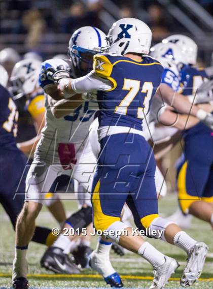 Thumbnail 2 in Attleboro @ Xaverian Brothers (MIAA Division 1 South Quarterfinal) photogallery.