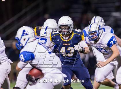 Thumbnail 3 in Attleboro @ Xaverian Brothers (MIAA Division 1 South Quarterfinal) photogallery.