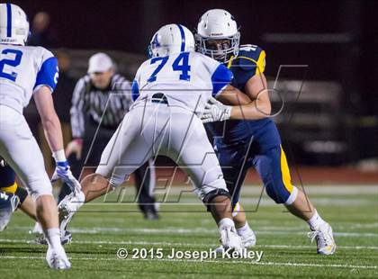 Thumbnail 1 in Attleboro @ Xaverian Brothers (MIAA Division 1 South Quarterfinal) photogallery.