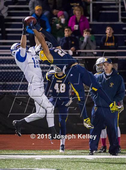 Thumbnail 3 in Attleboro @ Xaverian Brothers (MIAA Division 1 South Quarterfinal) photogallery.