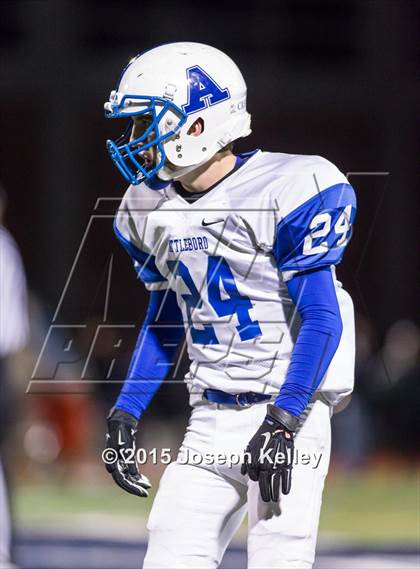 Thumbnail 3 in Attleboro @ Xaverian Brothers (MIAA Division 1 South Quarterfinal) photogallery.