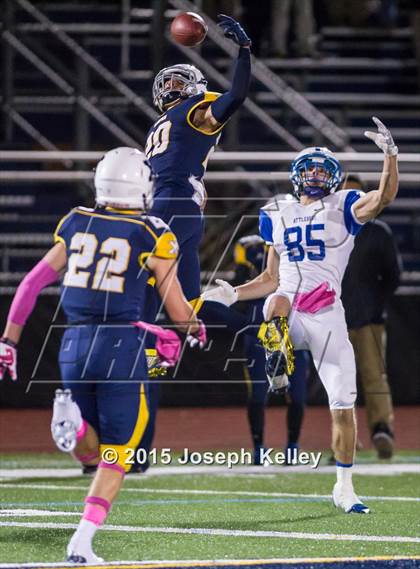 Thumbnail 3 in Attleboro @ Xaverian Brothers (MIAA Division 1 South Quarterfinal) photogallery.