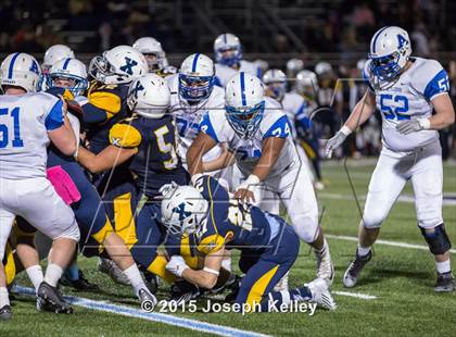 Thumbnail 3 in Attleboro @ Xaverian Brothers (MIAA Division 1 South Quarterfinal) photogallery.