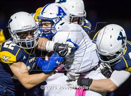 Thumbnail 1 in Attleboro @ Xaverian Brothers (MIAA Division 1 South Quarterfinal) photogallery.