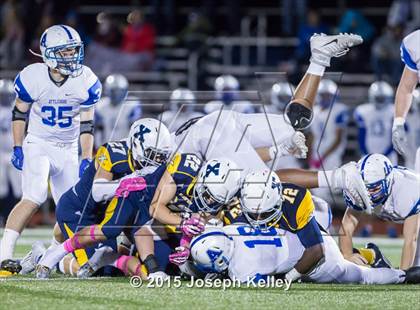 Thumbnail 2 in Attleboro @ Xaverian Brothers (MIAA Division 1 South Quarterfinal) photogallery.