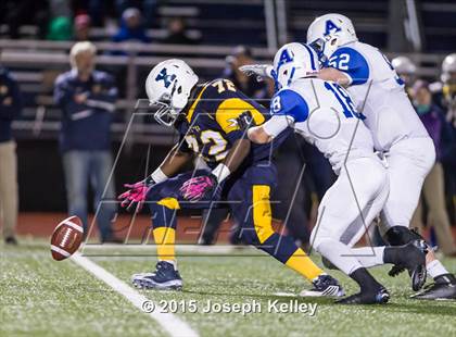 Thumbnail 3 in Attleboro @ Xaverian Brothers (MIAA Division 1 South Quarterfinal) photogallery.